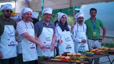 تیم سازی مارینا: تجربه آشپزی